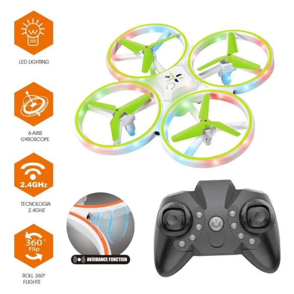 Swift LED Remote Control Drone With Led Lights