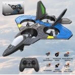 Fighter Airplane Toy Drone With Lights