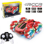 2.4G 4WD Double-Sided RC Stunt Car with Lights